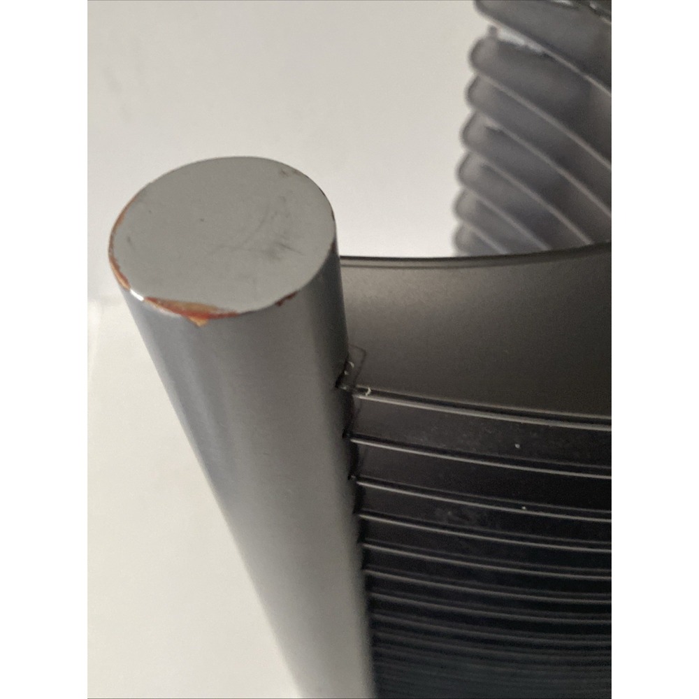 Vintage Y2K - 20 CD Stackable Tower Rack CD Holder Organizer Retro Gray - Picture 12 of 16